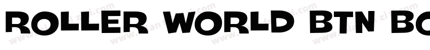 Roller World BTN Bold Out字体转换